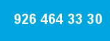 926 464 33 30 926 464 33 30